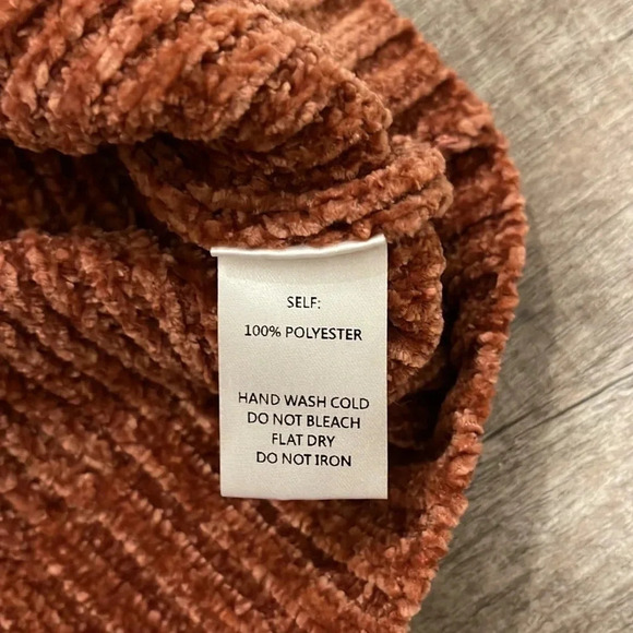 Vici - Redish Orange - Sweater Tunic - Size Small - Gently Used!! - Picture 8 of 10